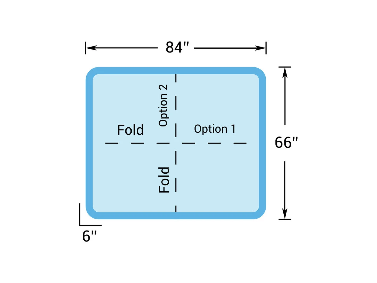 5.5' x 7' - Hot Tub Cover for Master Spas - 66" x 84" - Image 2