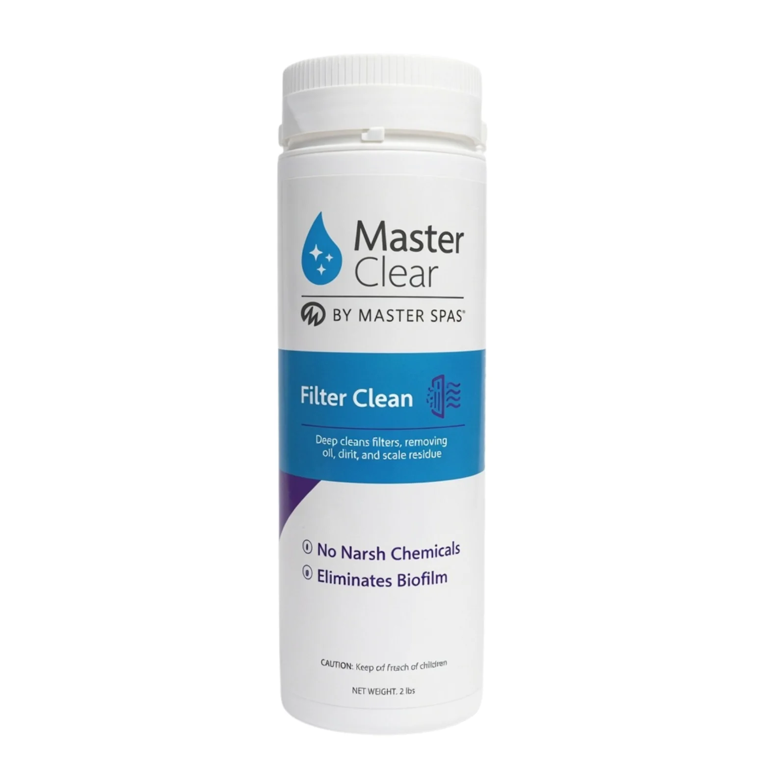 Master Clear - Filter Clean 2lb.