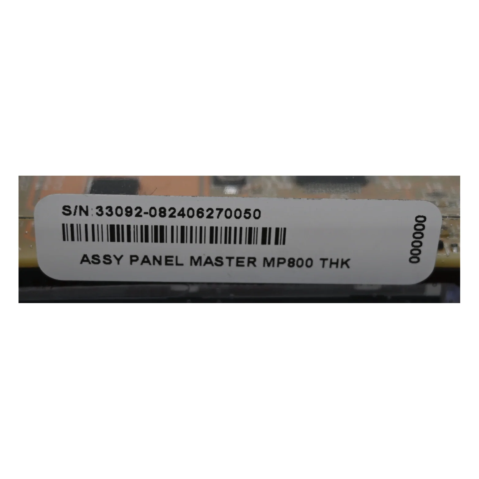 X310203 - Topside Control Panel, MP800 Color Screen Panel for MS40 - Image 4
