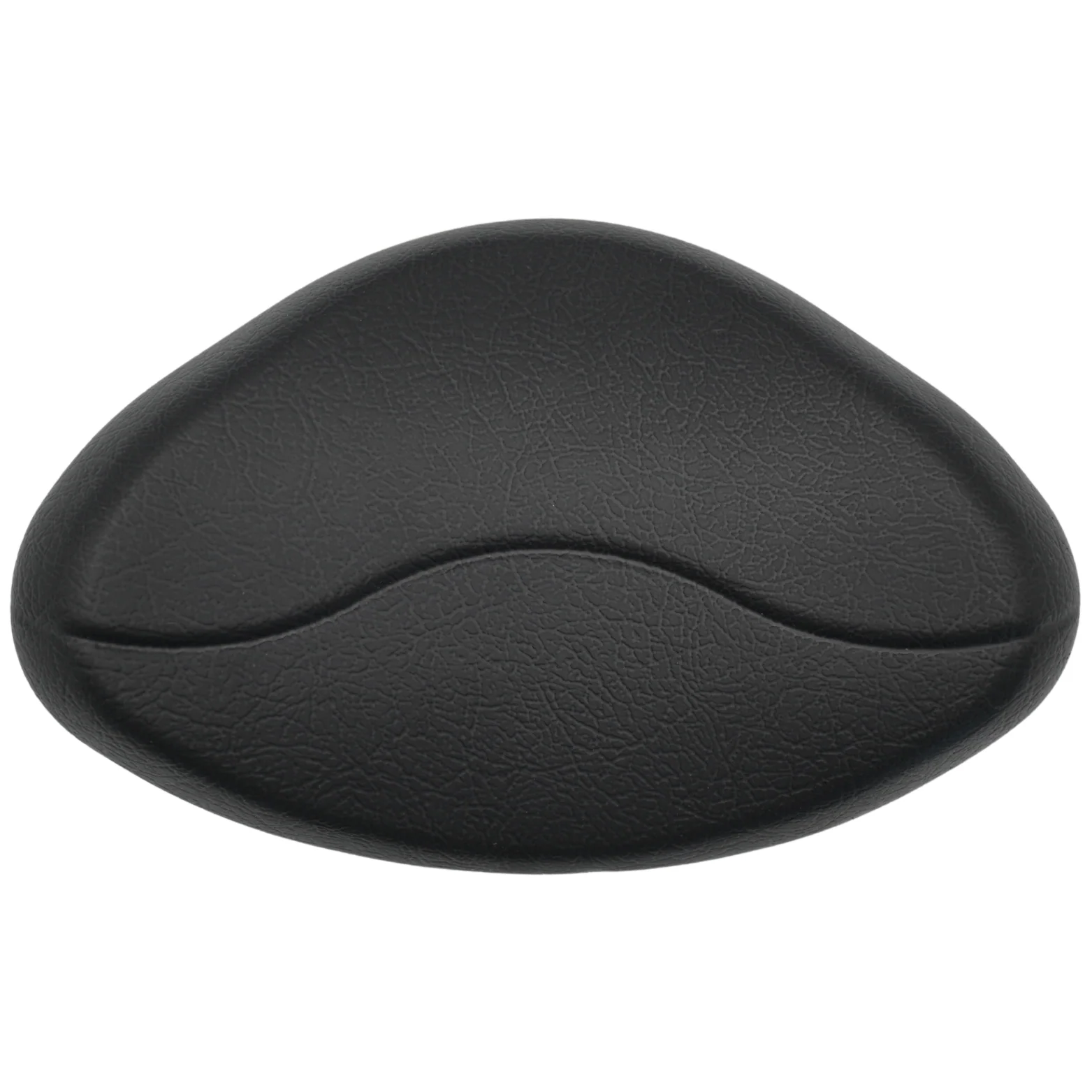 X540762 - Pillow, Oval Warped Charcoal