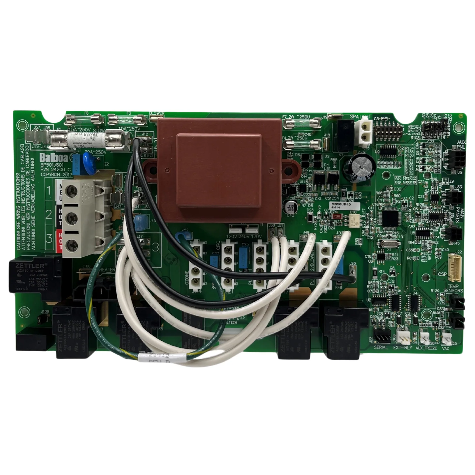 X801159 - Circuit Board, Balboa Equipment MS50U PC Board