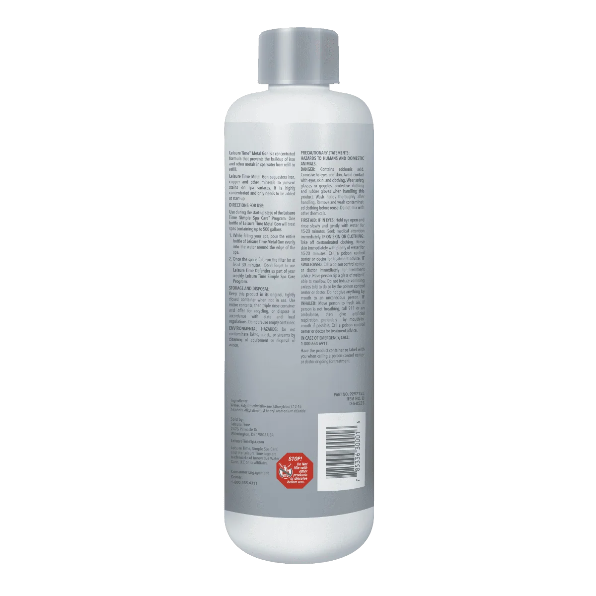 Leisure Time - Metal Gon 16 oz - Image 2