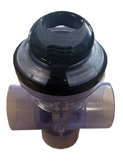 Master Spa - X279642 - DIVERTER, 2" MAJESTIC BLK