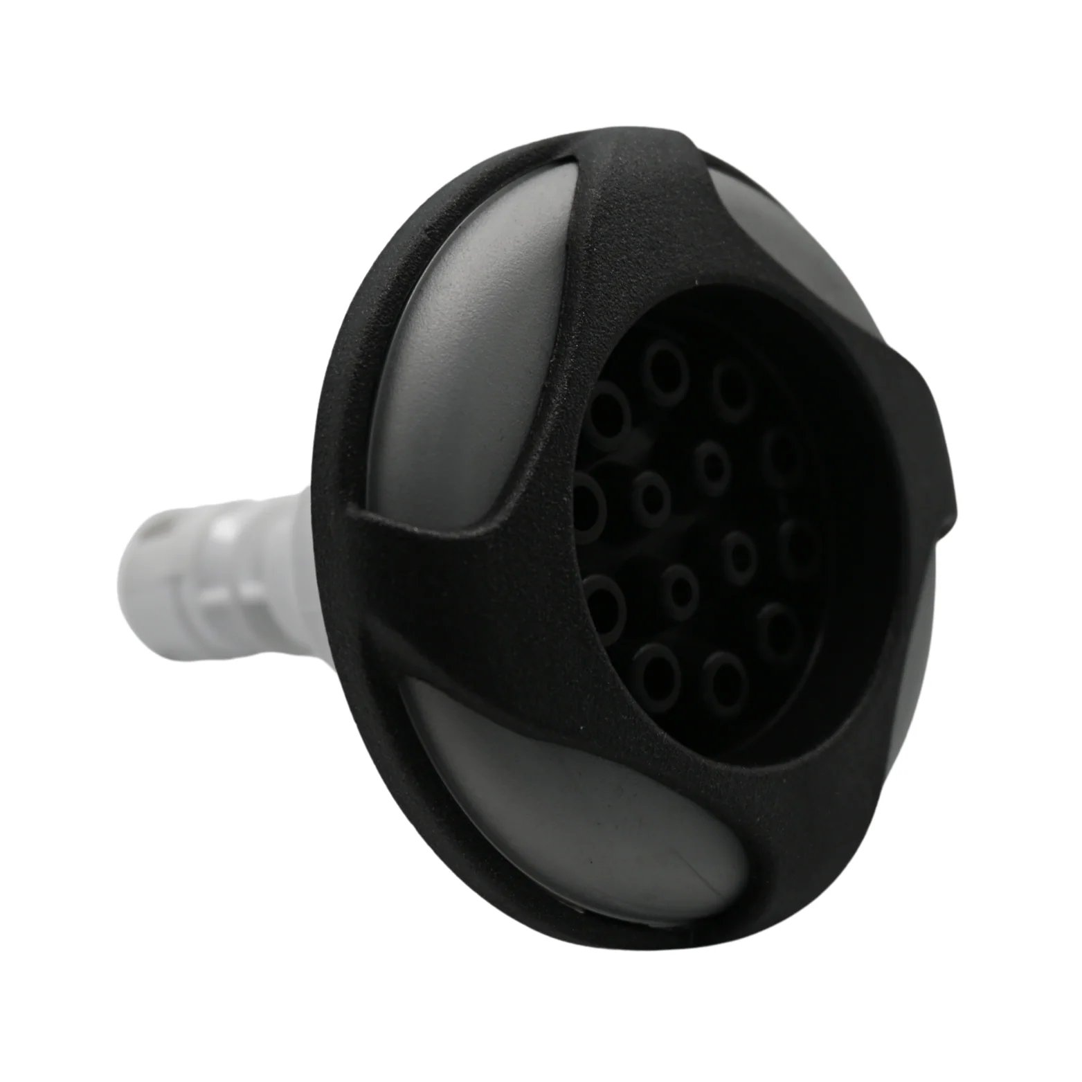 X284645 - Jet, 4" Waterway Poly-Storm Multi-Massage Grey/Black DSG
