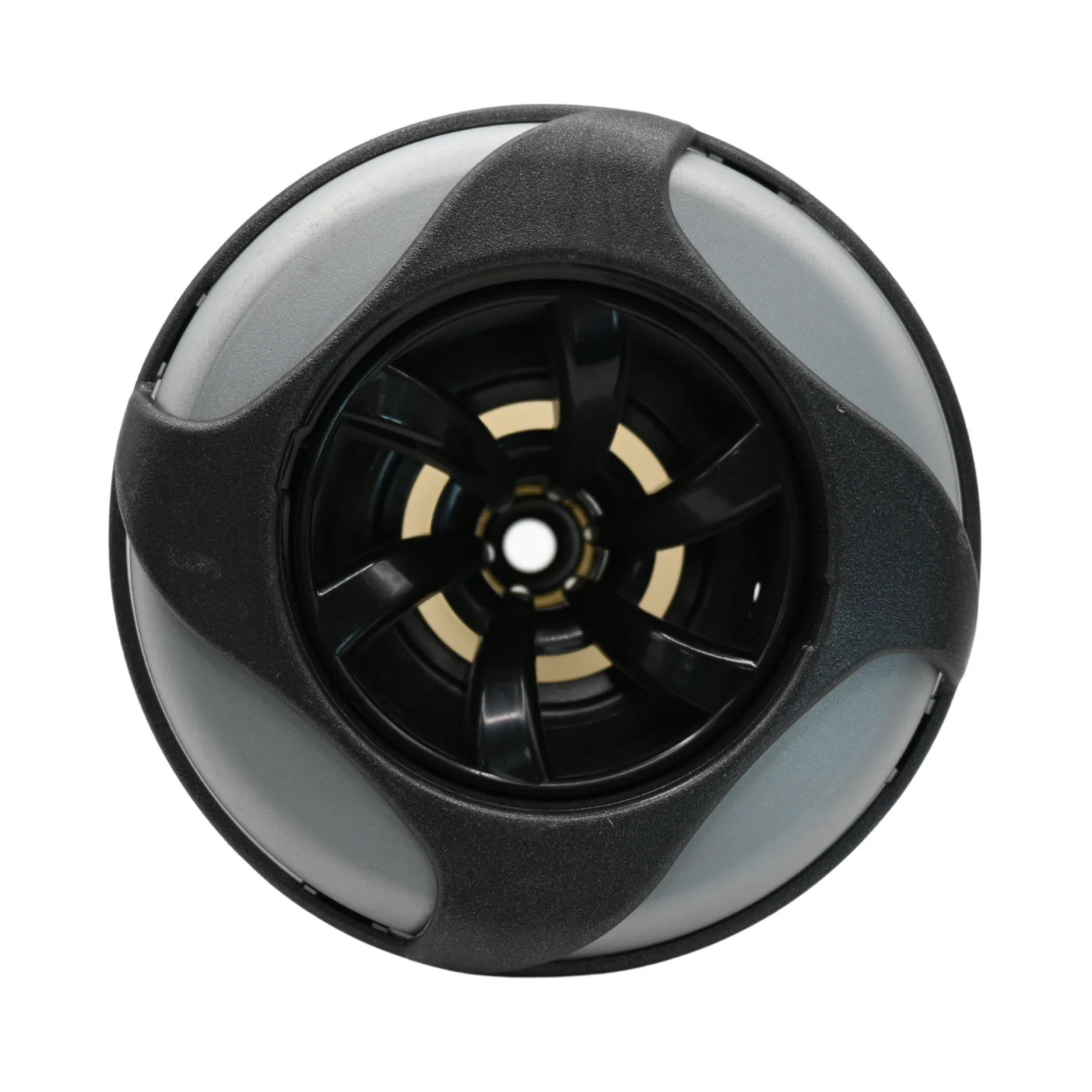 X284668 - Jet, 5" Waterway Power Storm Rifled Threaded Grey/Black - Image 2