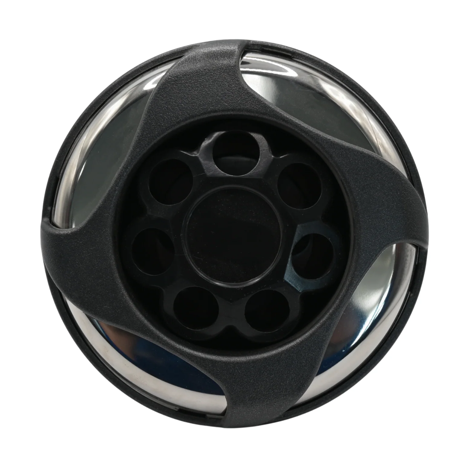 X284674 - Jet, 5" Waterway Power Storm Massage Threaded SST Black DSG - Image 2