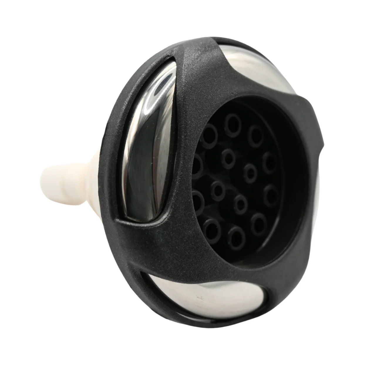 NLA - X284703 - Jet, Threaded Poly-Storm Multi-Massage DSG Stainless Steel Black
