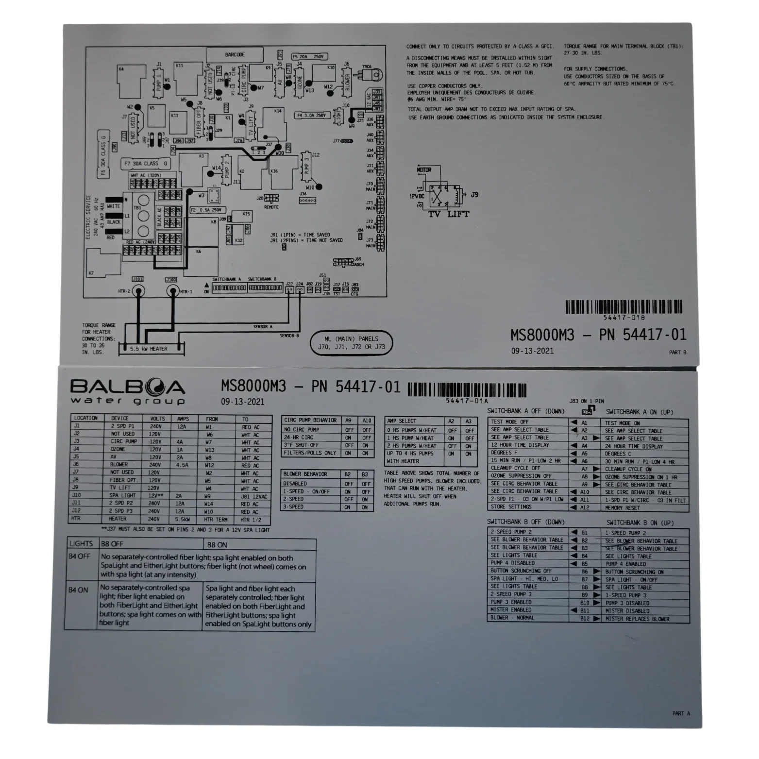X300020 - Control Pack, Balboa Equipment MS8000 - Image 3