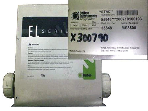 No Longer Available - X300790 - Balboa Equipment MS8500 System Control Pack for LS 1000 Models