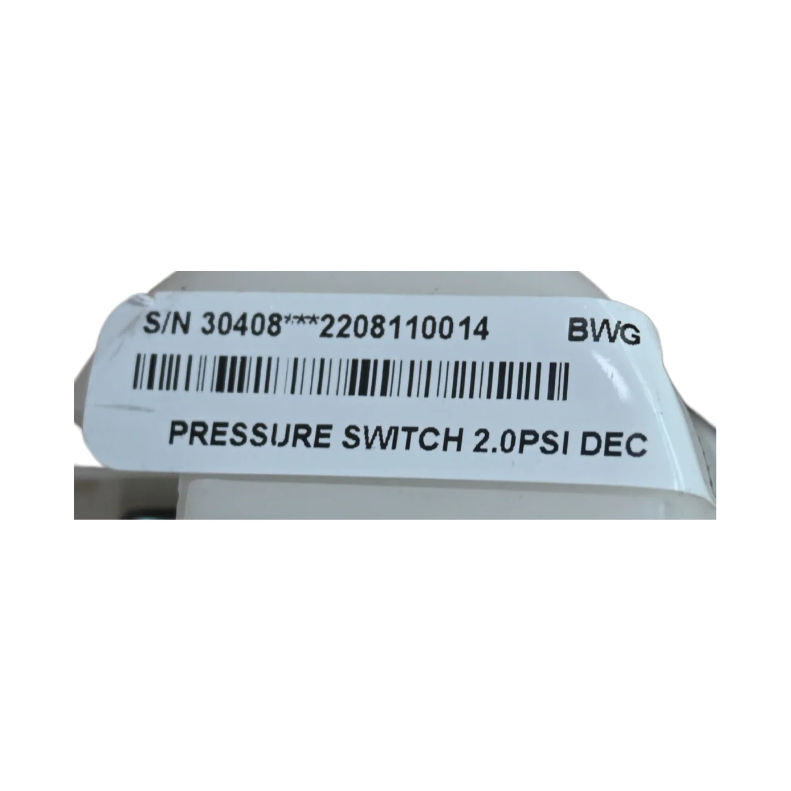 X300920 - Heater Assembly, 5.5kW 825 Incalloy with Pressure Switch - Image 3