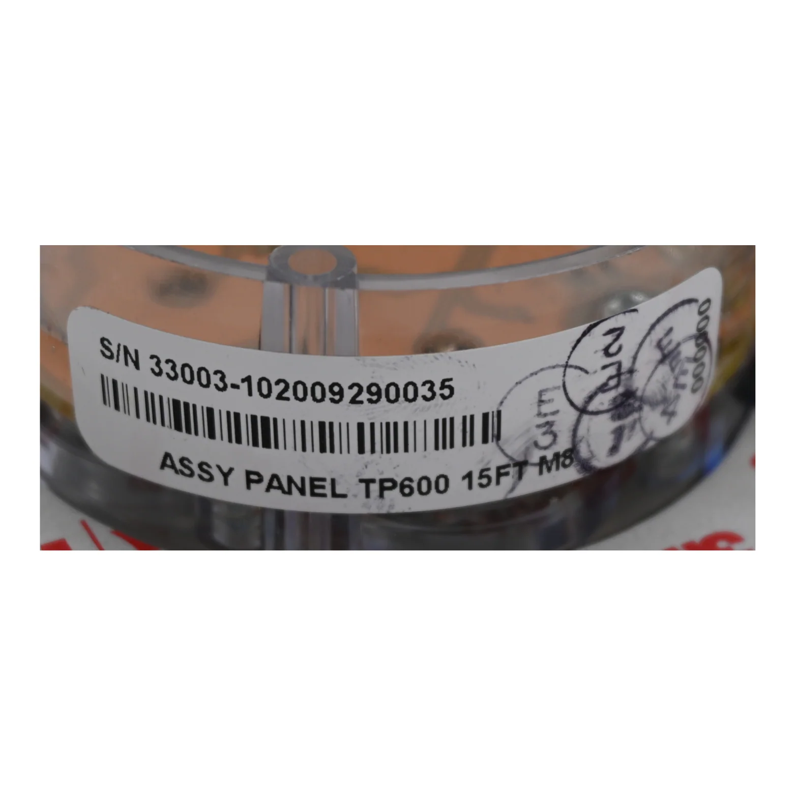 X310196 - Topside Control Panel, MP20 Topside with Overlay - Image 4