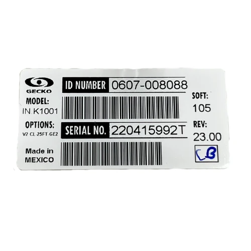 X310328 - Topside Control Panel, IN.K1001 Gecko Touch - Image 3