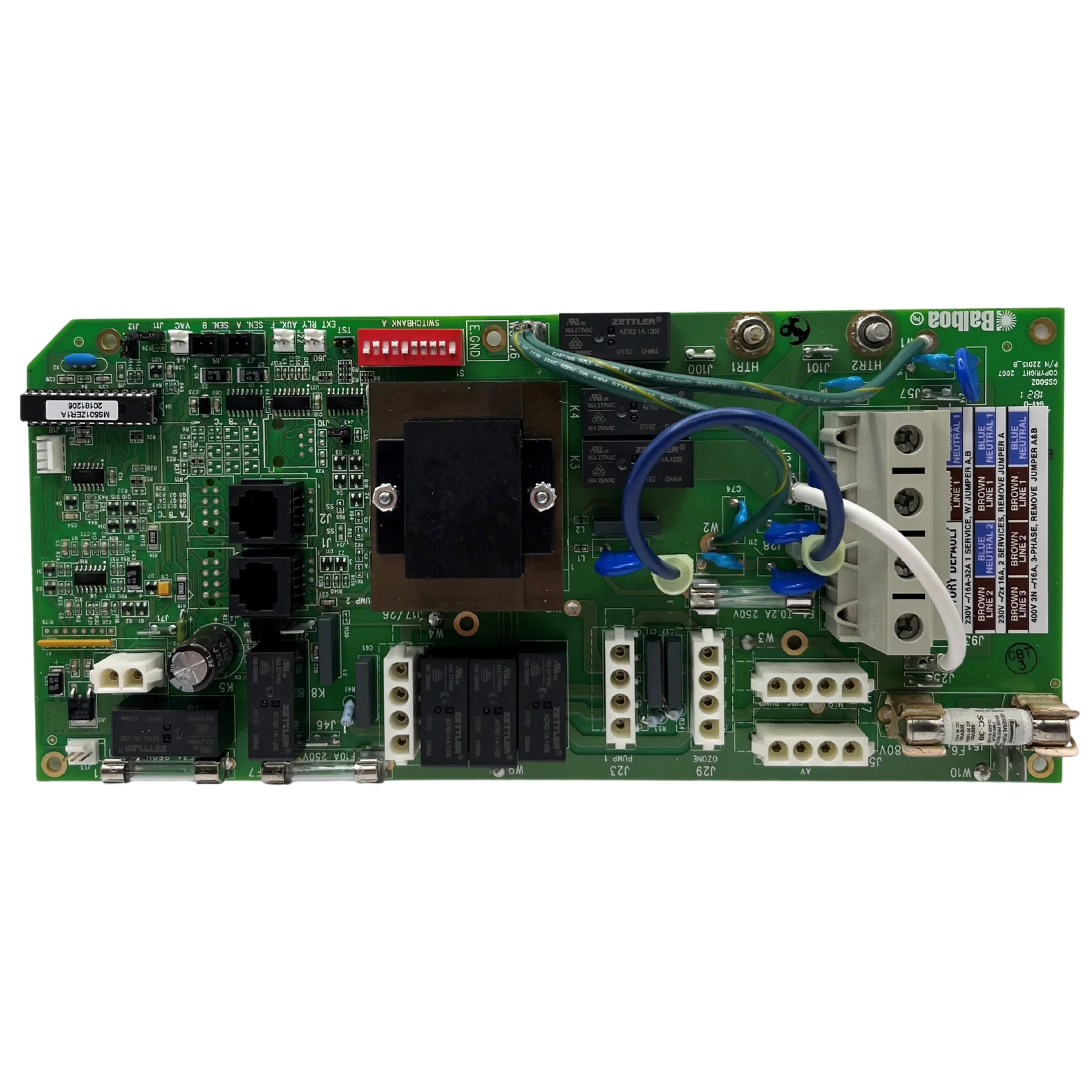 X800502 - Circuit Board, Balboa Equipment MS501 ZE PC Board - Image 2