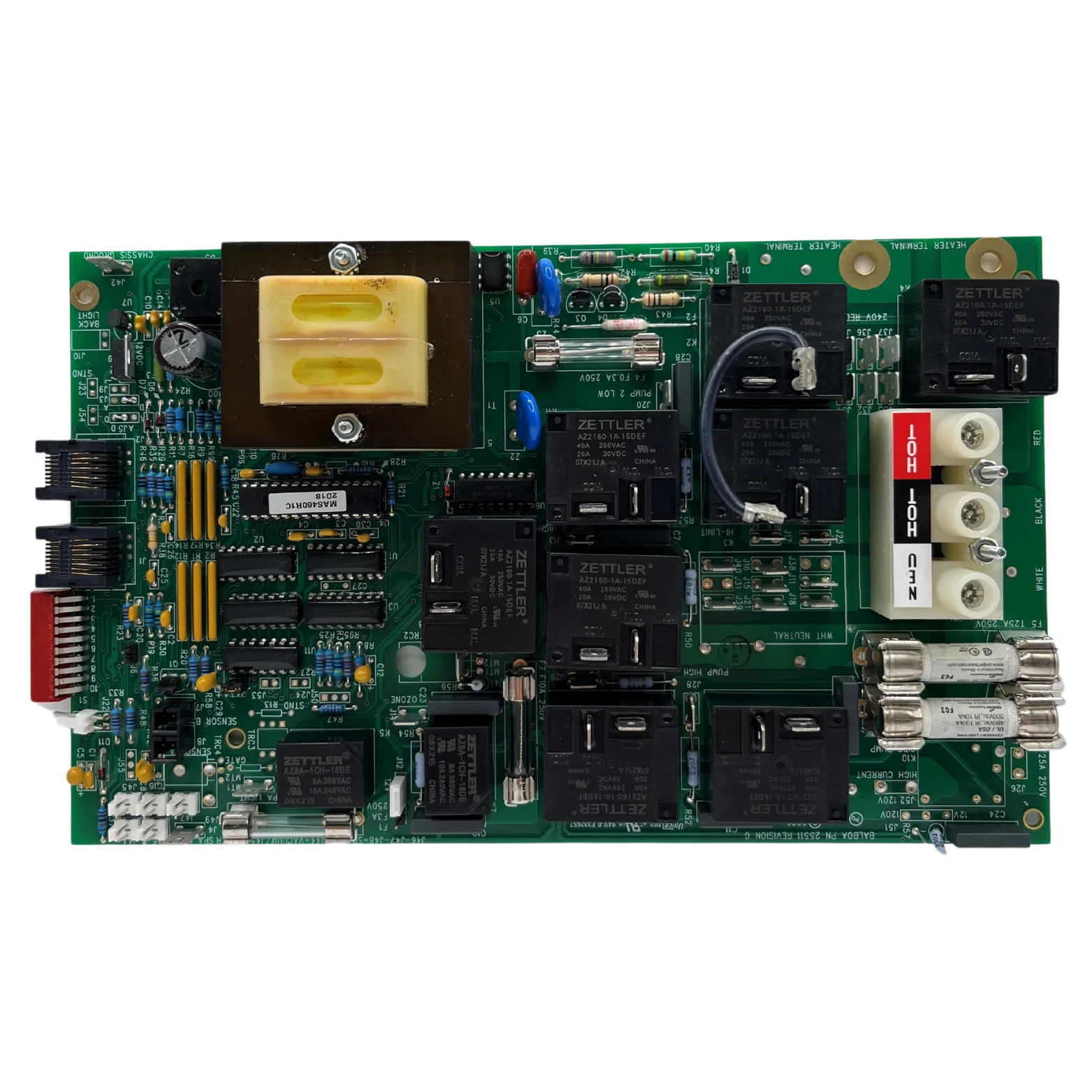 X801040 - Circuit Board, Balboa Equipment MAS460 PC Board - Image 2