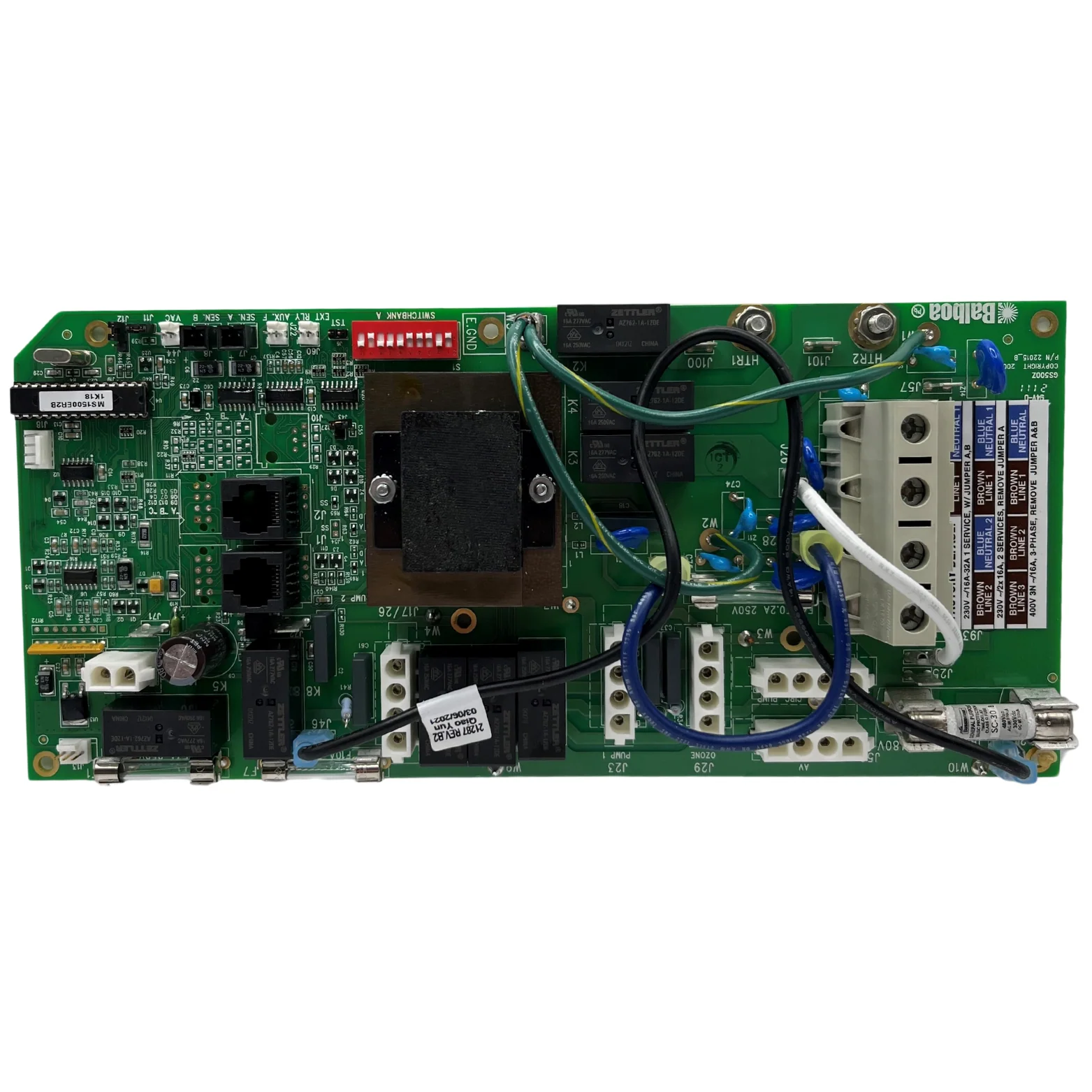 X801099 - Circuit Board, Balboa Equipment MS1500E PC Board (European Models Only) - Image 2