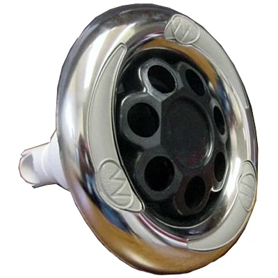 No Longer Available - Master Spa - X284314 - 5 inch Waterway Power Storm Massage Stainless Steel Jet with MS Logo