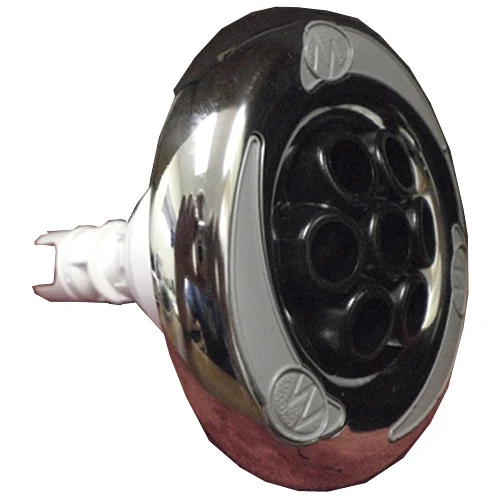 No Longer Available - Master Spa - X284381 - 4" Stainless Steel Poly-Storm Massage Jet---NLA