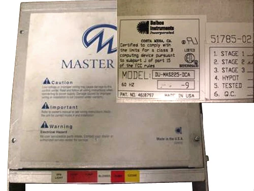No Longer Available - Master Spa - X300650 - Balboa Equipment MAS225 System Control Pack w/ Heater