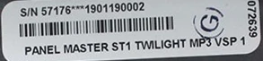 No Longer Available - X310225 - Topside Control Panel, MP3 VSP - Image 2