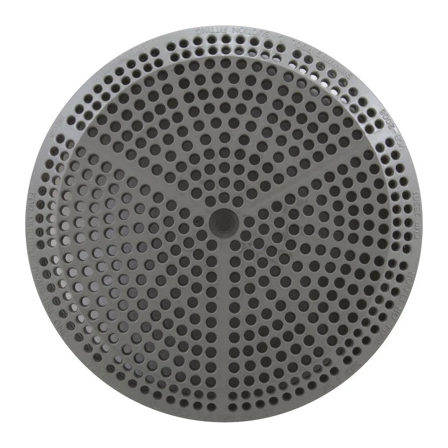 SUCTION5-170G - 5 inch Gray Suction Cover - for Center Screw Suction Replacement - SCREW IS NOT INCLUDED