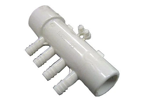 X272100 - 1 x .75 inch 4 Barb Manifold