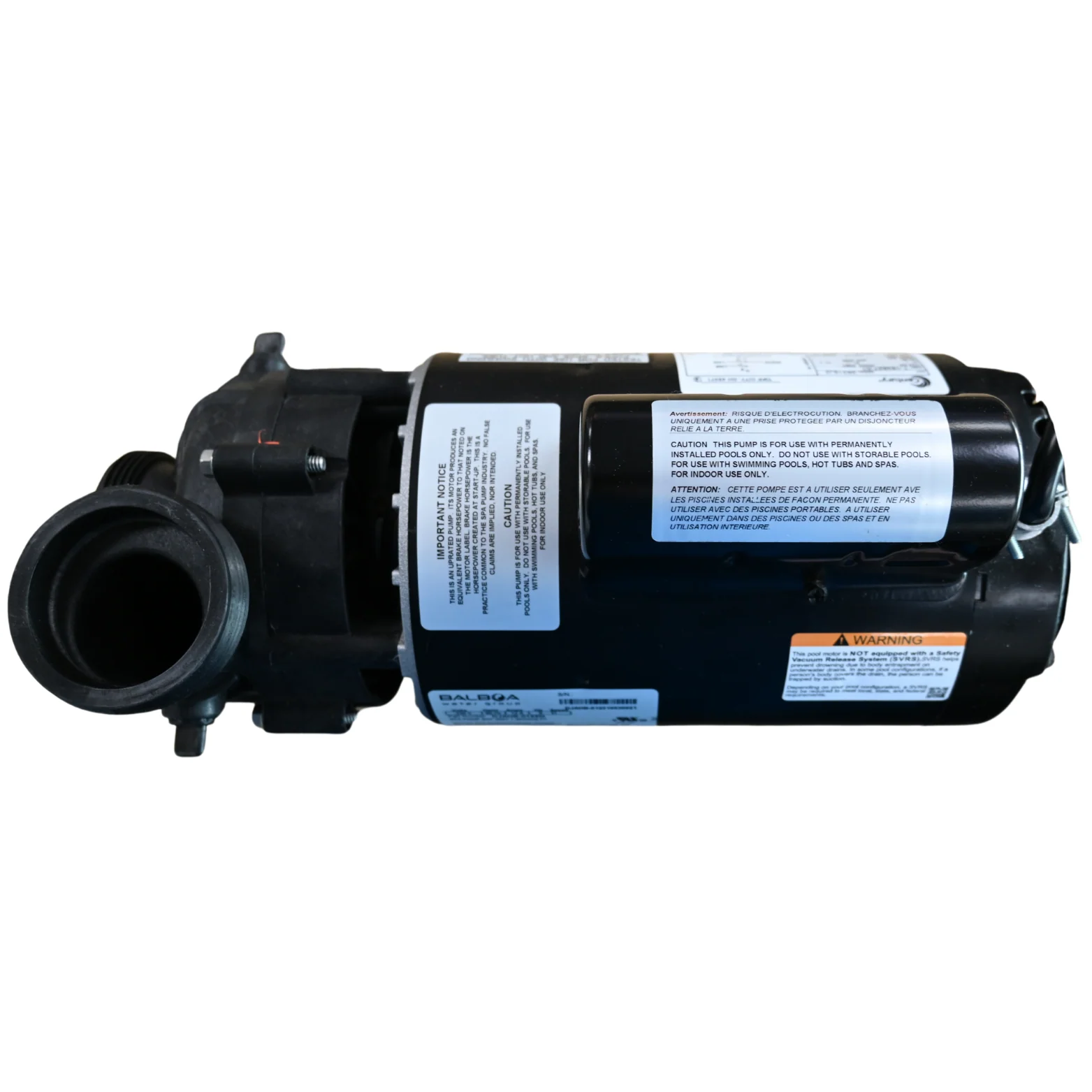 X320375 - Pump, 6 HP, 1 SPD, 230 V, 12 A, 56 FR, 60 HZ - Image 2