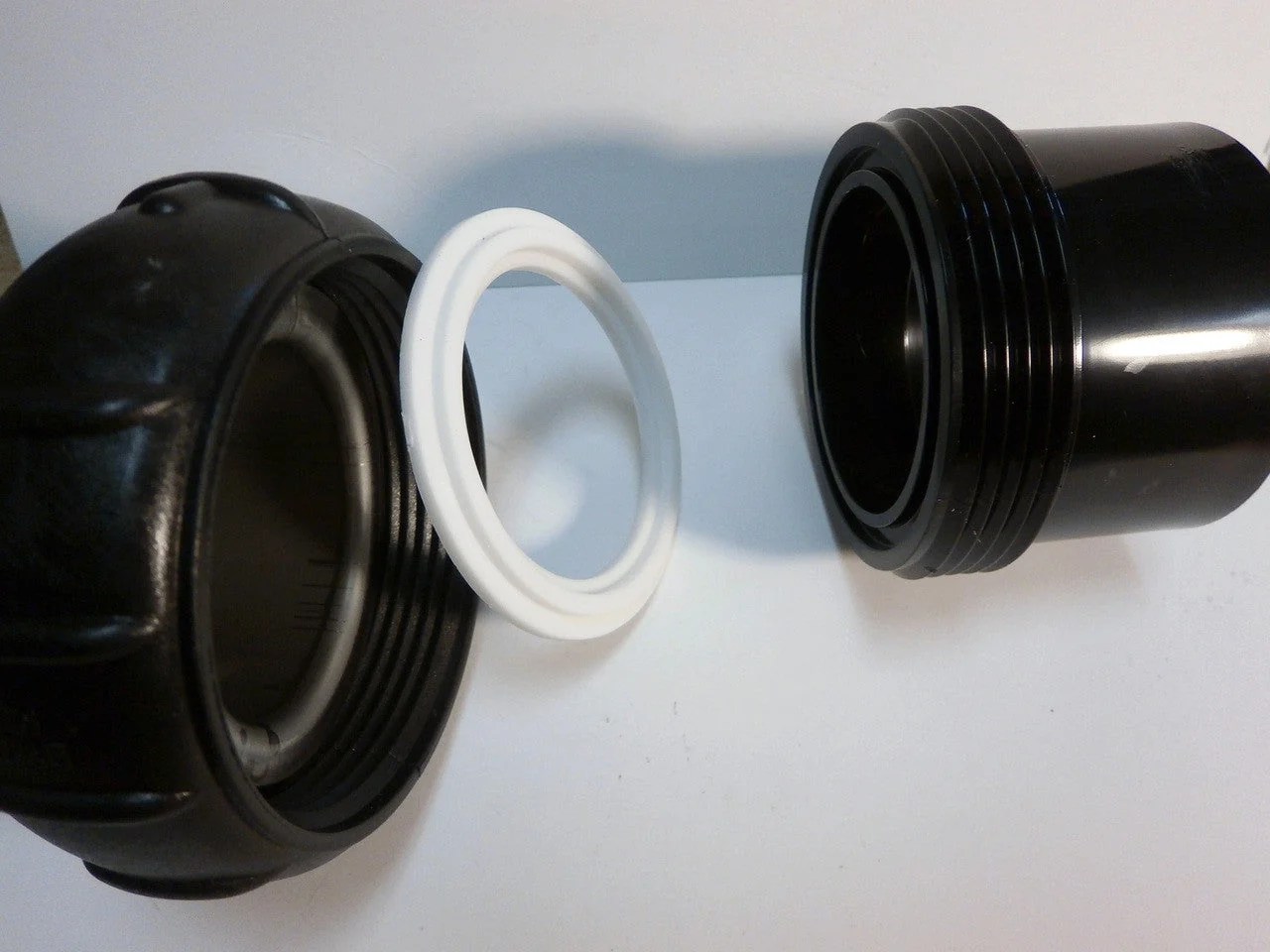 SplitNutSet - (2) X802900 - Spa Heater Split Nut and (2) X801765 - Heater Gasket O-Ring - Image 3