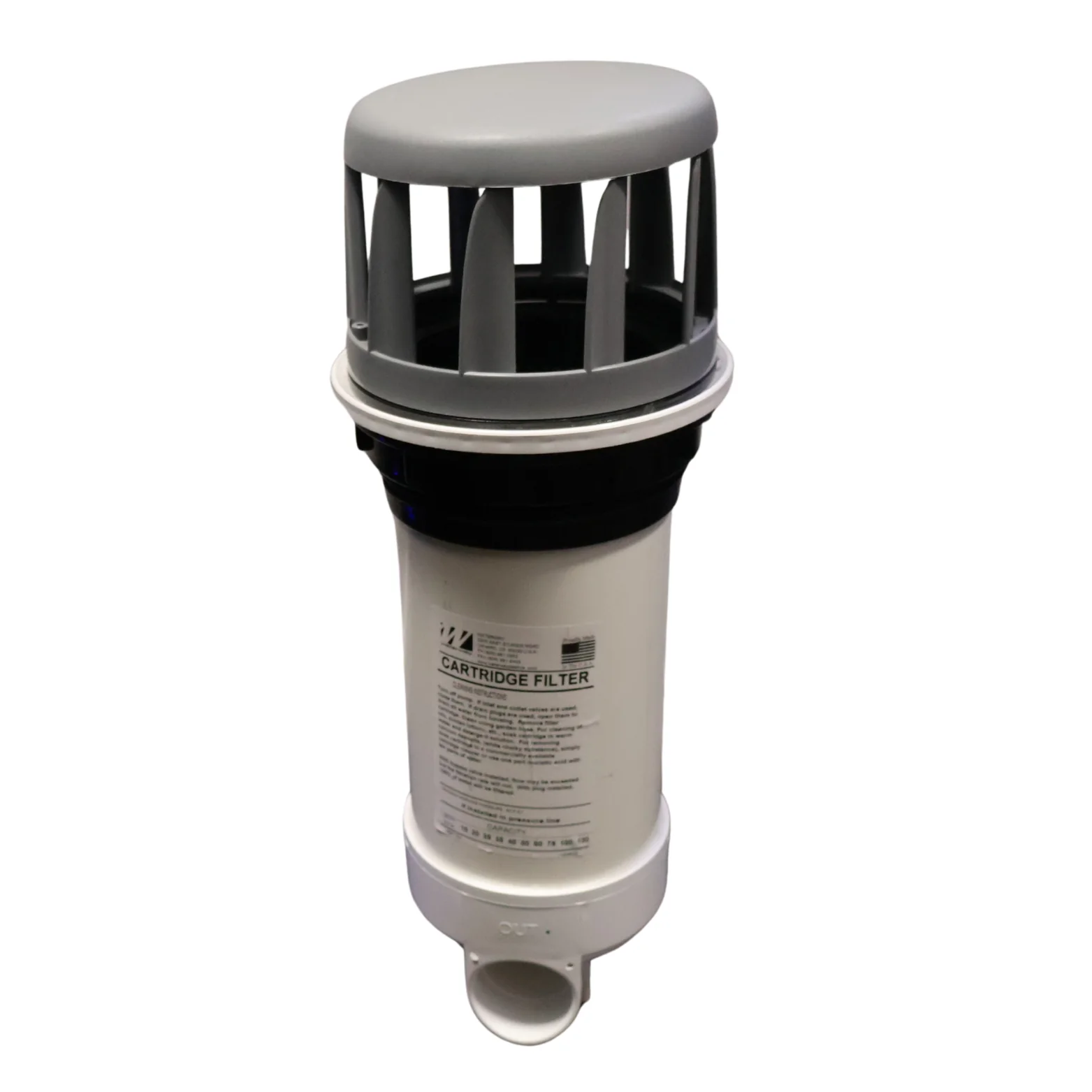 X261161 - Teleweir skimmer, ultra cool gray