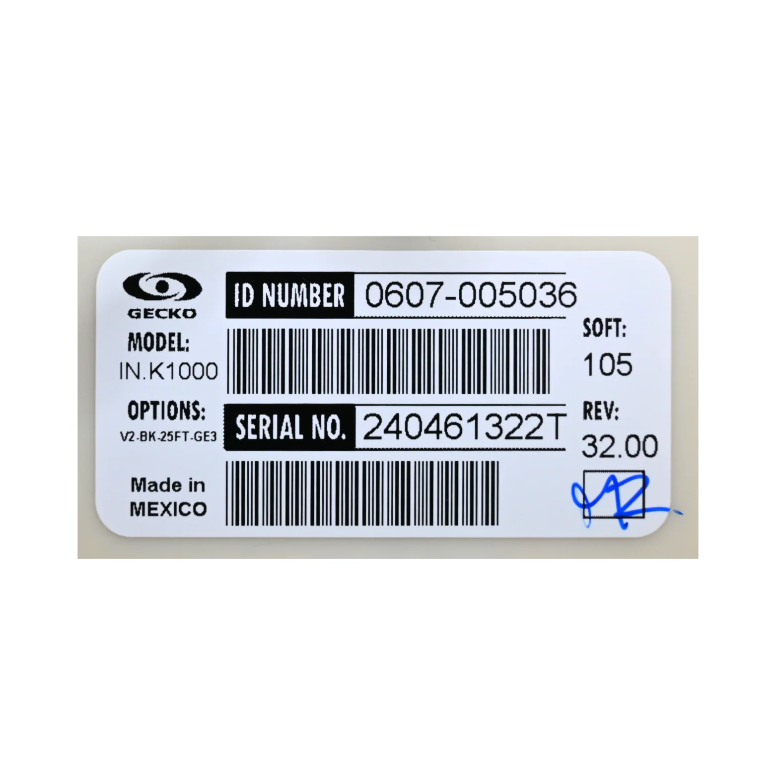 X310331 - Topside Control Panel, IN.K1000+ 25' Cord - Image 3